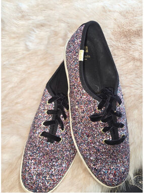 RAINBOW GLAM GLITTER KEDS FOR KATe SPADe size 9